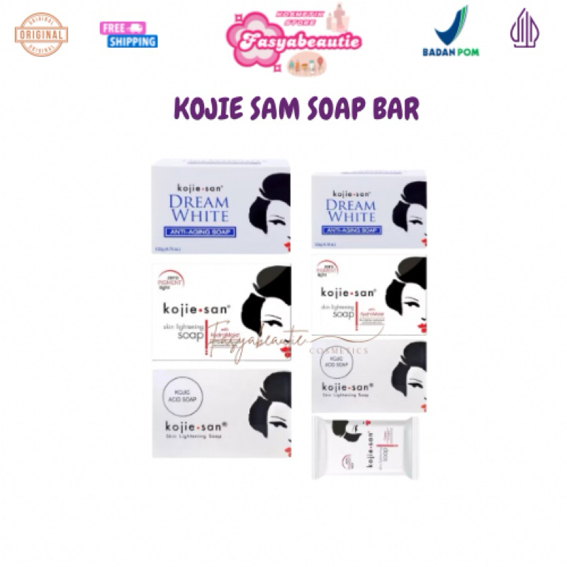 ￼(BELI 1 GRATIS 1) KOJIE SAN Skin Lightening Soap / Kojiesan Soap / Sabun Pemutih / Sabun Wajah
