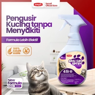 Seroxil Parfum Pengusir Kucing BAB PUP Sembarangan Cat Repellent 500ml