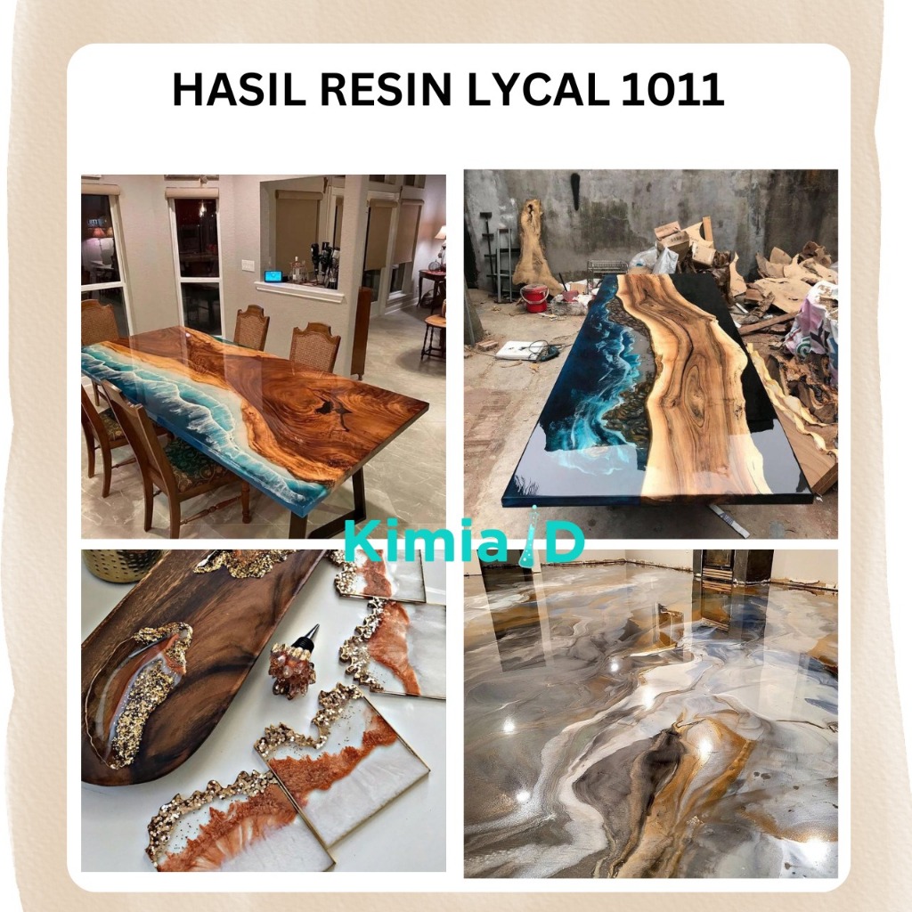 Jual Resin Bening Lycal Keras 1011 500 Gram - Resin Lical Bening 375 ...