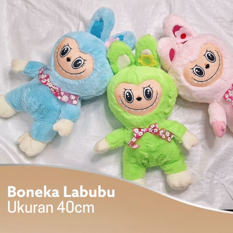 Jual Boneka Labubu viral ukuran 40 cm lucu dan imut | Shopee Indonesia