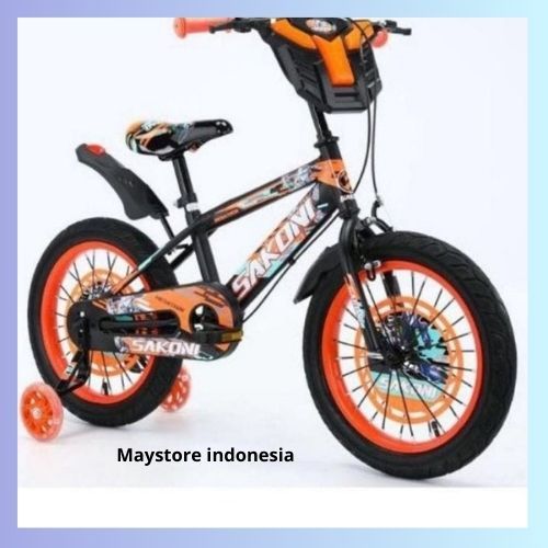 Jual SEPEDA ANAK BMX UKURAN 12 / 16 / 18 SAKONI MEGATRON BAN 2.4 LAMPU ...