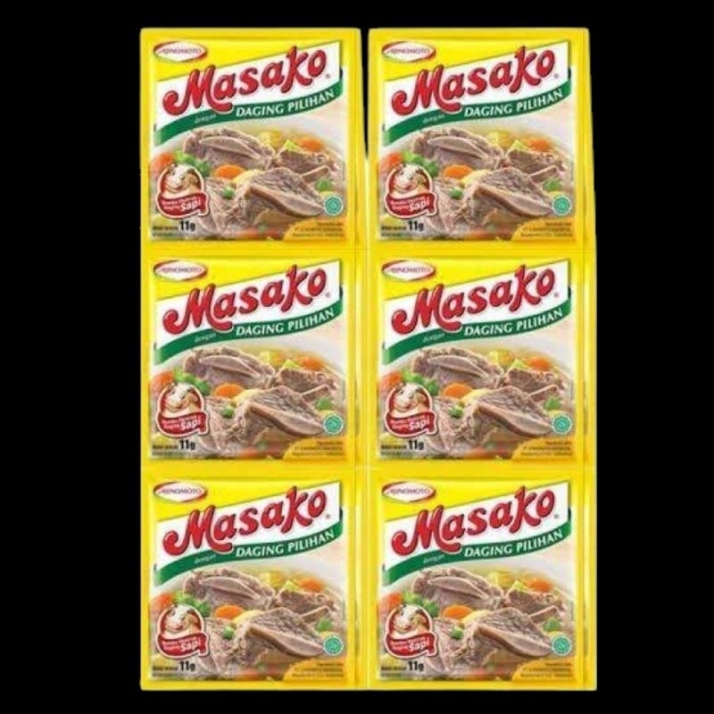Jual Masako Sapi Renceng (12sachet) | Shopee Indonesia
