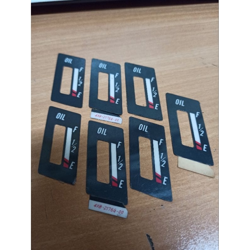 Jual Sticker indikator oli samping Yamaha rx spesial rxs yamaha Yt 115 ...