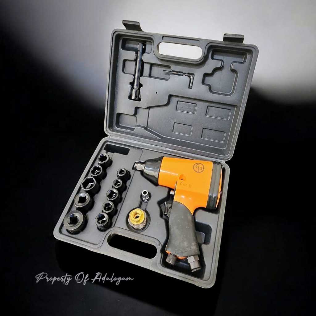 Jual CP Air Impact Wrench Kit 1/2 / Pembuka Baut Angin Roda Mobil ...