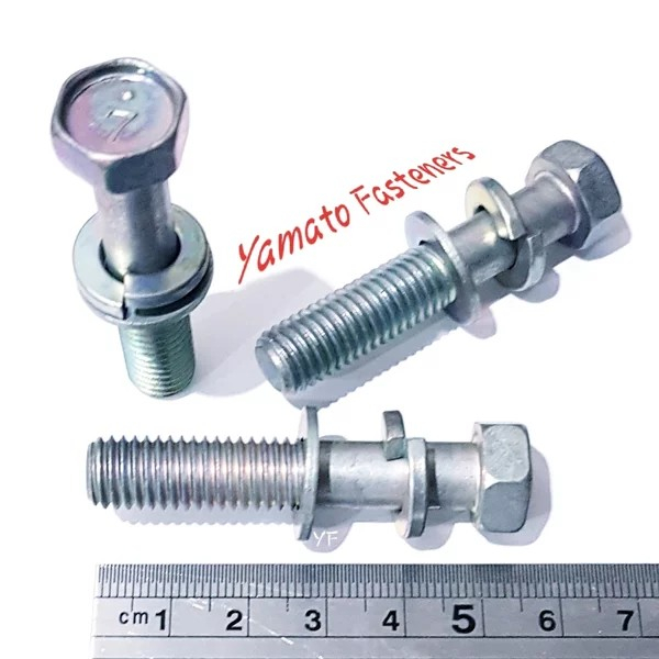 Jual Baut Kunci 14 M 10 x 50 mm Drat 1.5 Plus Ring Dobel Paten ...