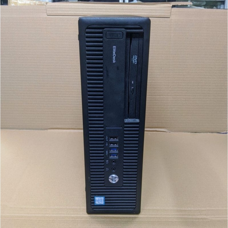 PC HP 800 G2 SFF Gaming Ecran 27 RTX 3050 i5-6500 RAM 16Go SSD 1To W11 Wifi