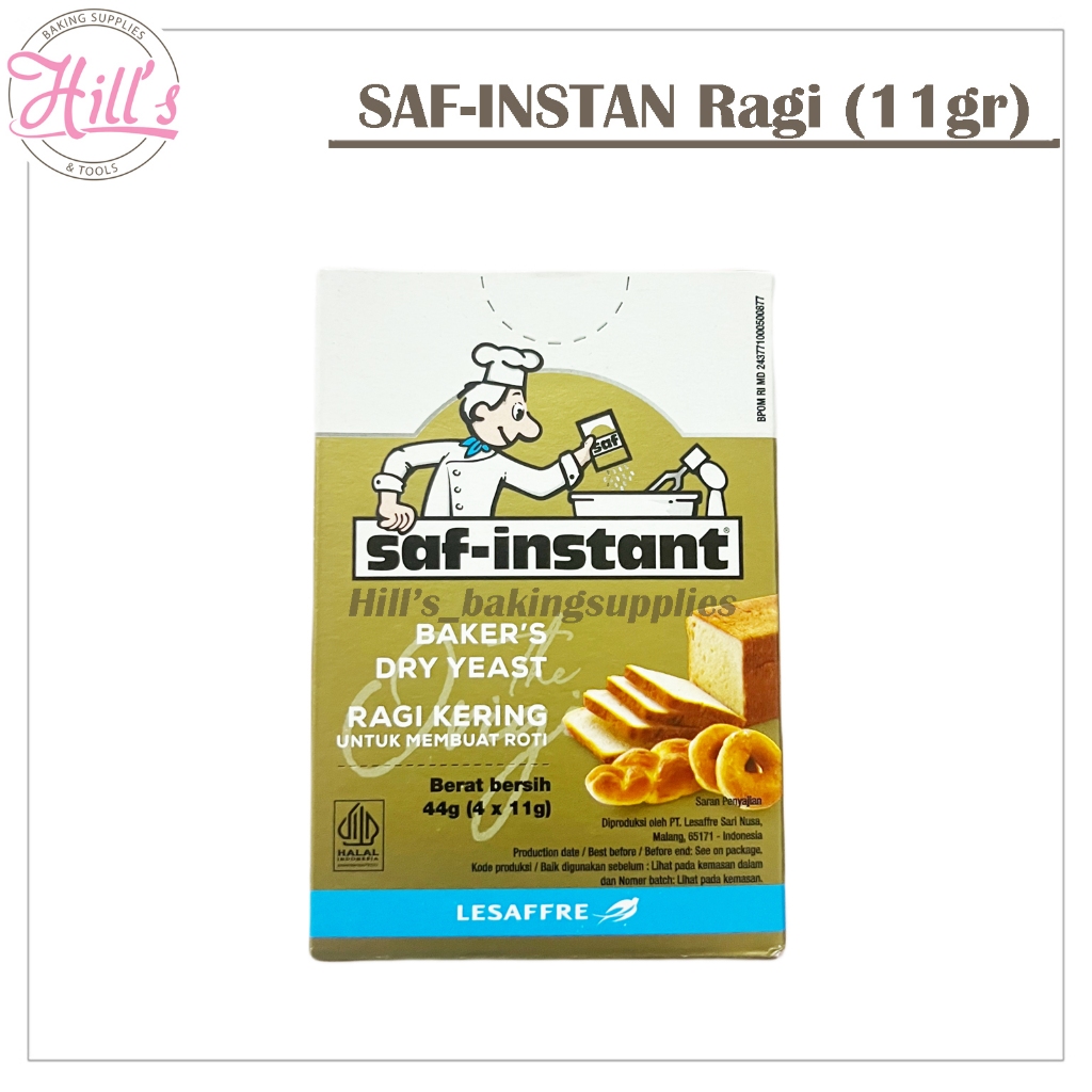 Jual RAGI KERING SAF INSTANT SACHET 11 GR / 4 x 11GR / INSTAN DRY YEAST