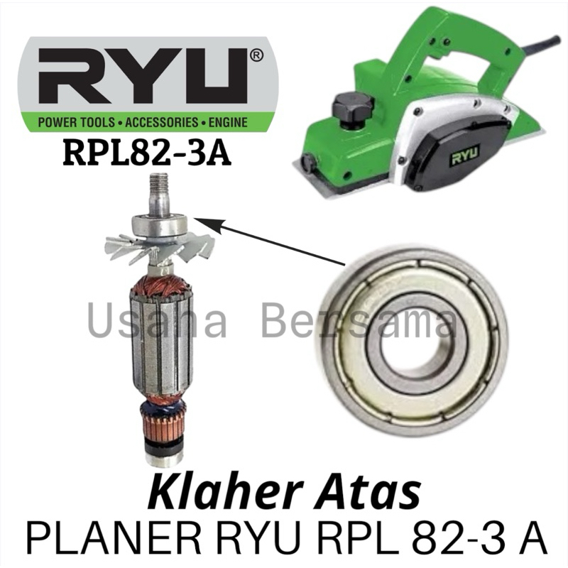 Jual RYU BEARING ATAS KLAHER ARMATURE PLANER RPL82-3A ATAS KLAHER DI ...