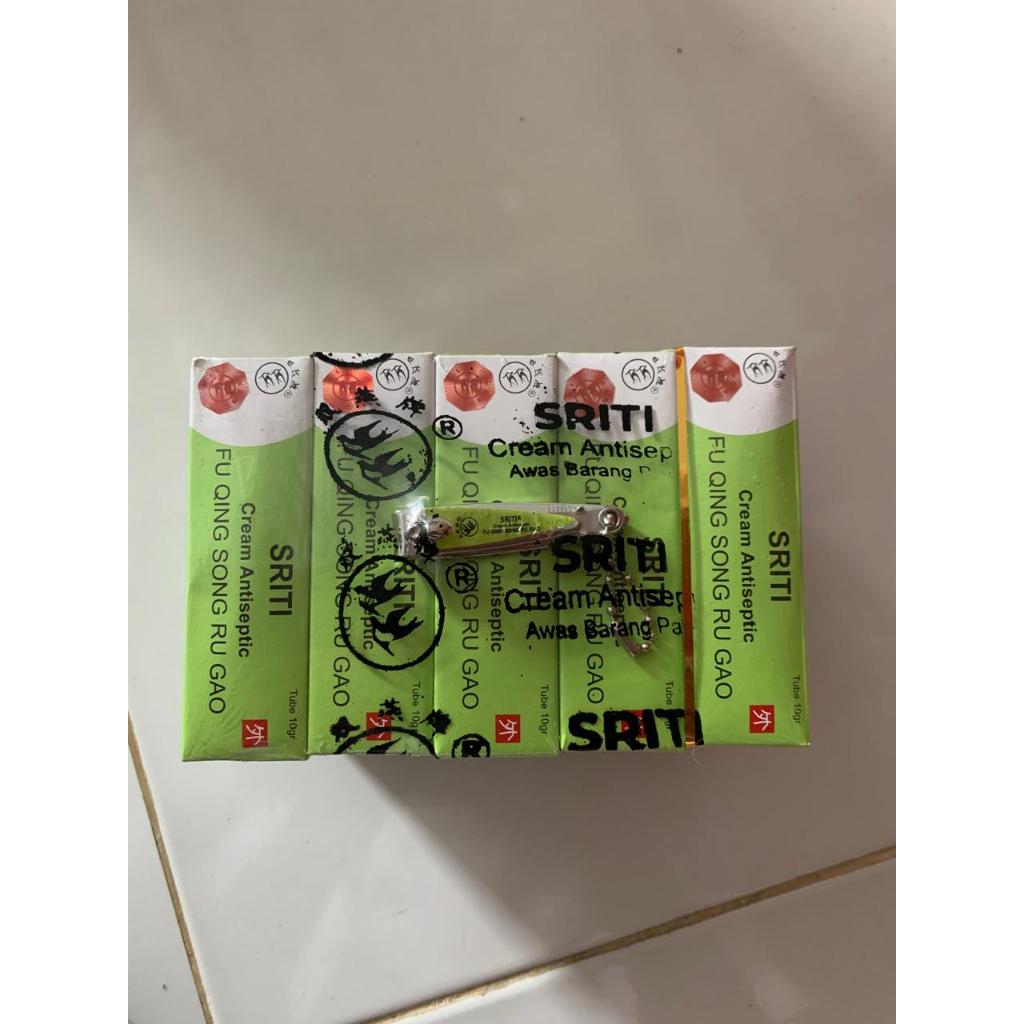 Jual TERMURAH !! SRITI CREAM Antiseptic (Salep Sriti 25 piecies ...