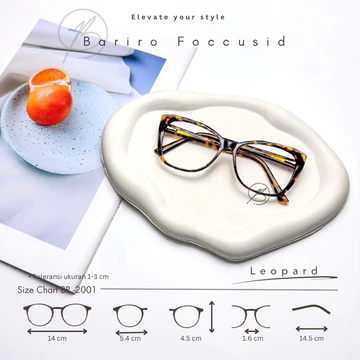 Kacamata Wanita Cat Eye 2001 Kotak Fashion Minus Dan Normal Antiradiasi Photocromic Blueray