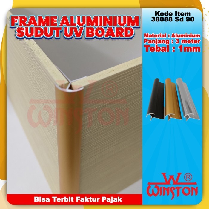 Jual FRAME CB GOLD BLACK CROME PANJANG 3 METER WINSTON TERBARU TERMURAH ...
