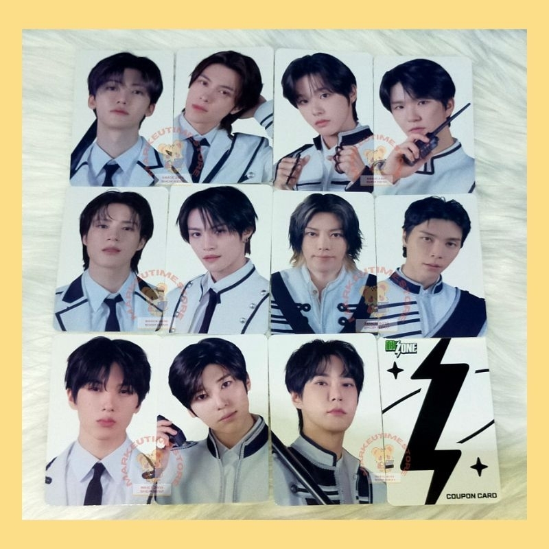 Jual SHARING PHOTOCARD OFFICIAL COUPON CARD NCT ZONE WHITE
