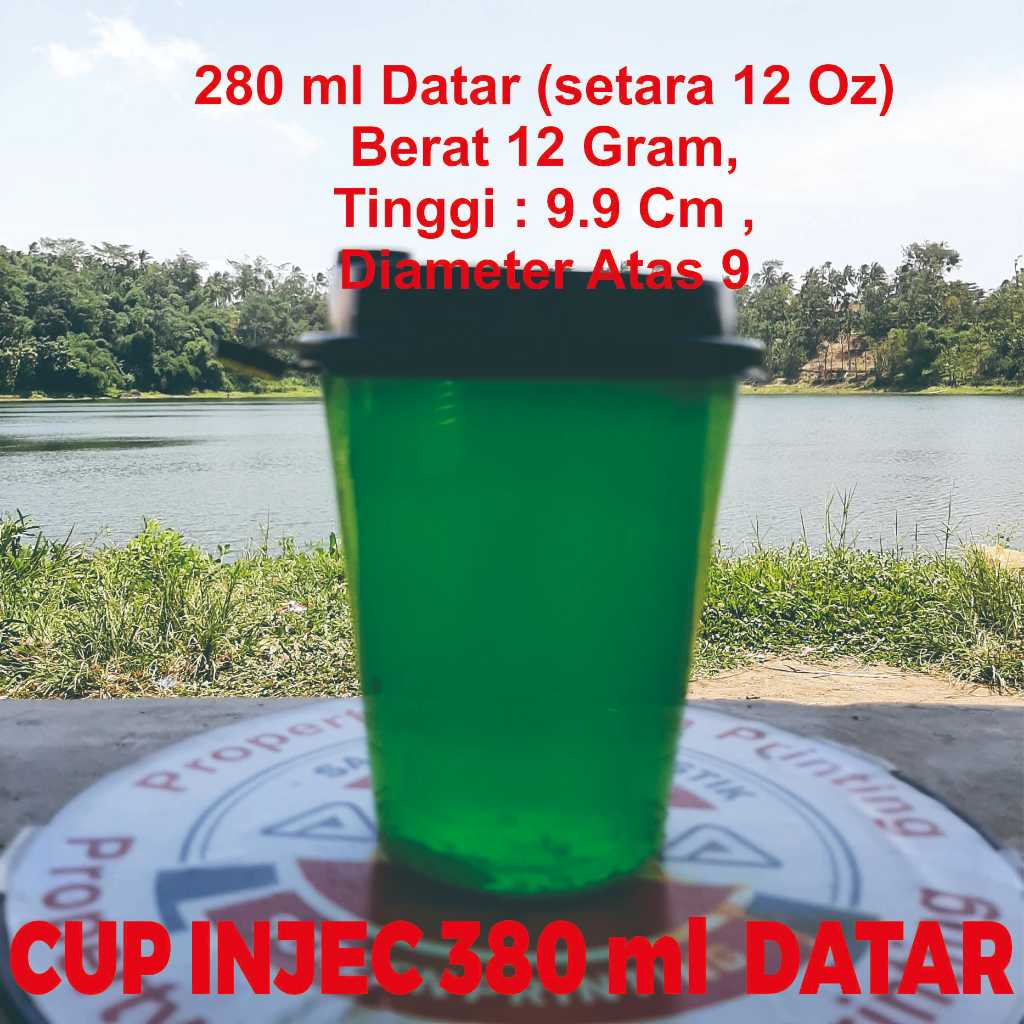 Jual Sablon Cup Inject + Tutup Inject semua ukuran, Cup inject 12 OZ ...
