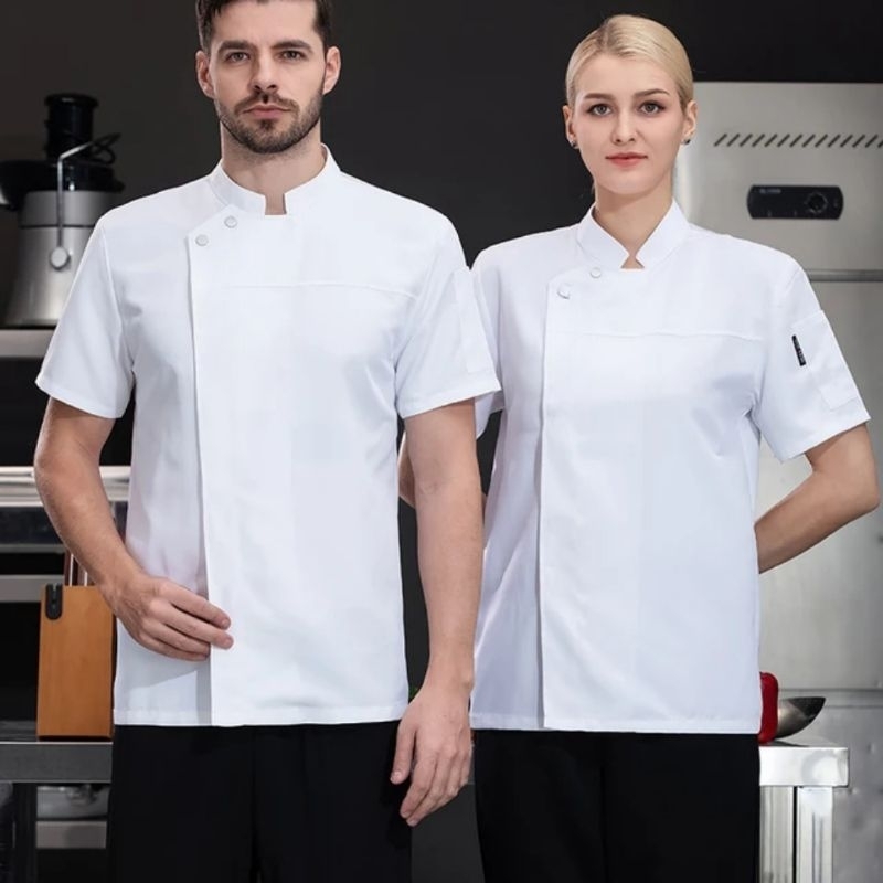 Jual Baju Chef Baju koki Chef jacket Chef uniform Unisex ( kode K.jp ...