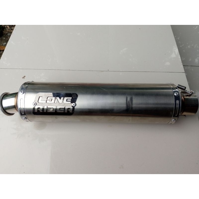 Jual KNALPOT LONE RIDER NEW EMBLEM (BIG VOLUME CMMS) | Shopee Indonesia