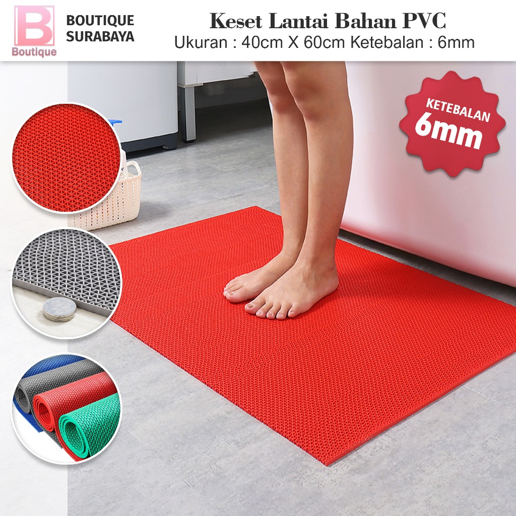 Jual Boutique - Keset Karpet PVC Anti Slip Tebal 6MM Kamar Mandi ...