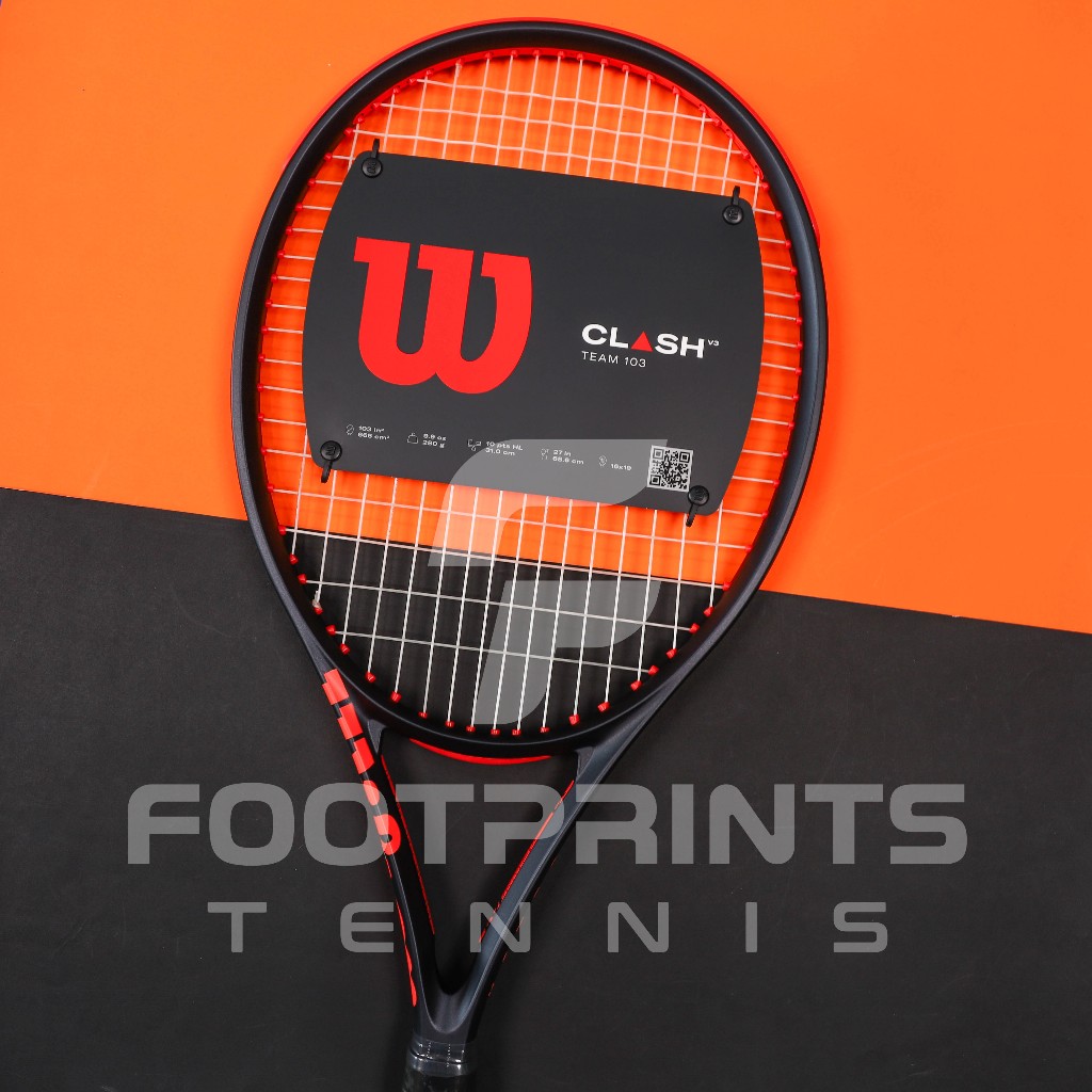 Jual Wilson Clash Team 103 V3 2025 Raket Tenis Tennis Racket Racquet ...
