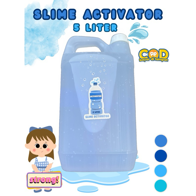 Jual SLIME ACTIVATOR 5.000 ML || SLIME ACTIVATOR STRONG || SLIME ...