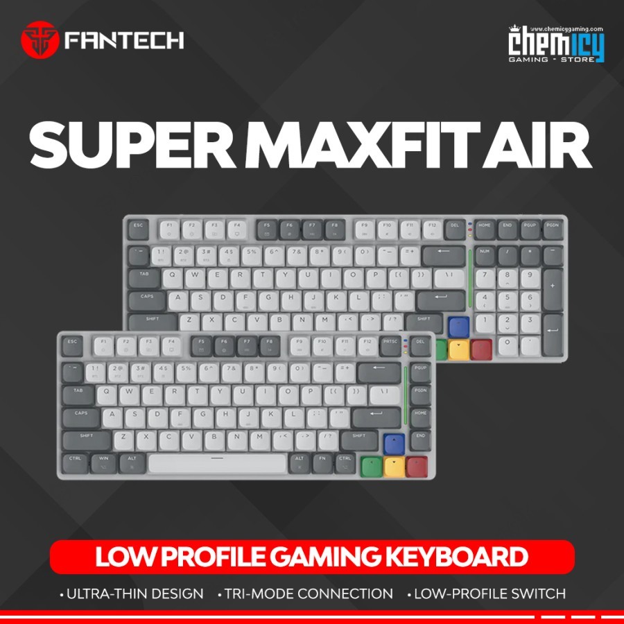 Jual Fantech Super MAXFIT AIR MK916 / MK915 Low Profile Wireless ...