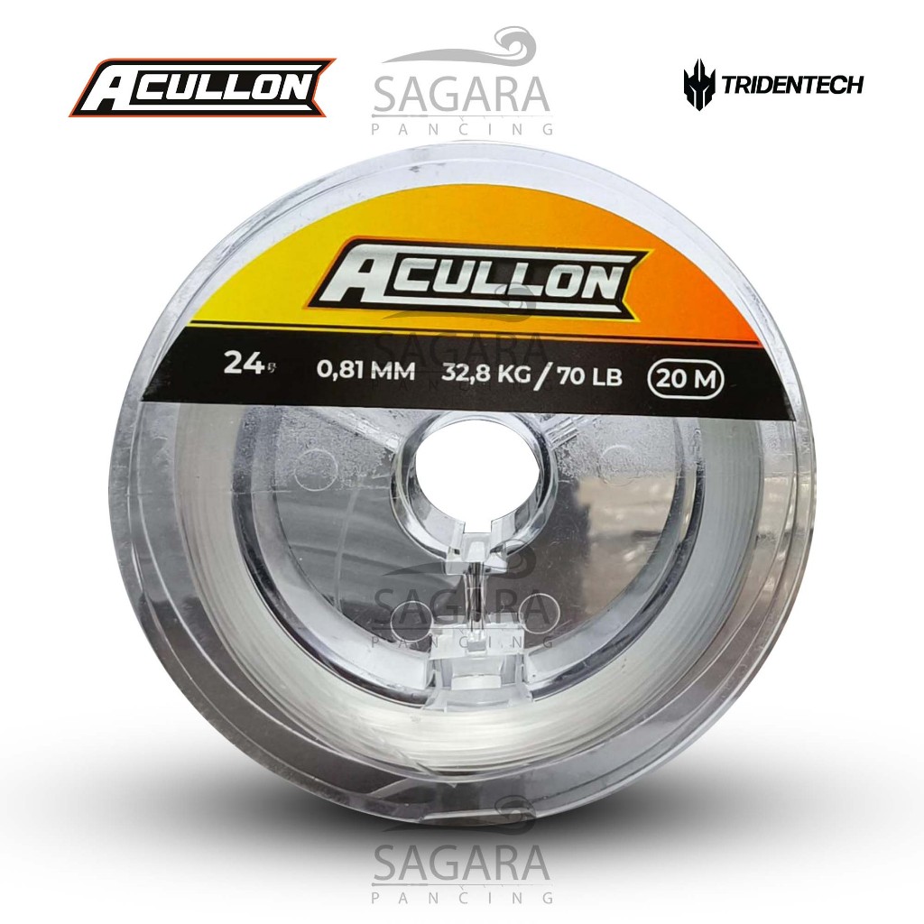 Jual Senar Leader Acullon Leader Tridentech 100% FluoroCarbon Senar ...