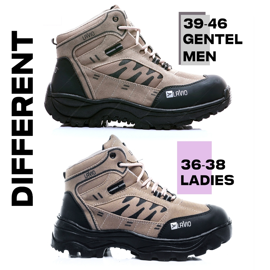 Jual Lavio Sepatu Pria Wanita Unisex Safeti Ujung Besi Bestseller ...