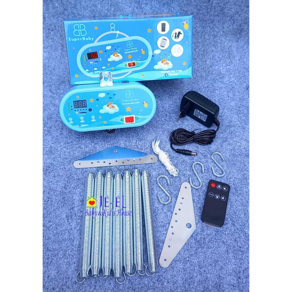 Jual Super Baby Mesin Ayunan Oval / Kotak Cradle Bayi Elektrik Otomatis ...