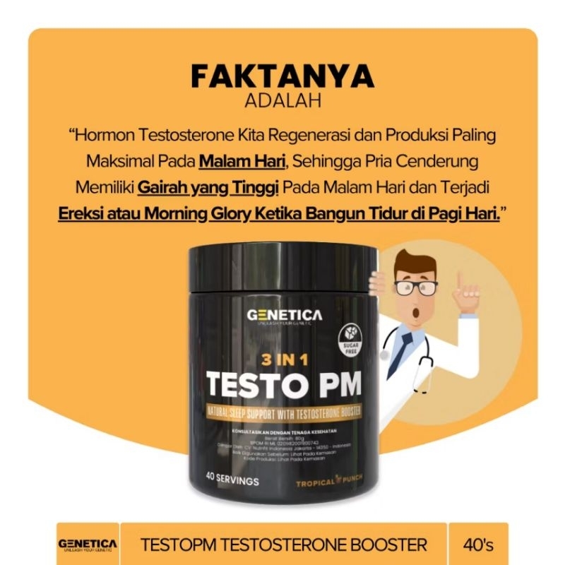 Jual UP Genetica Testo PM 40 Serving Testobooster Natural | Shopee ...