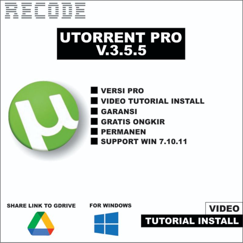 Jual uTorrent Pro 3.5.5 Full Version Shopee Indonesia