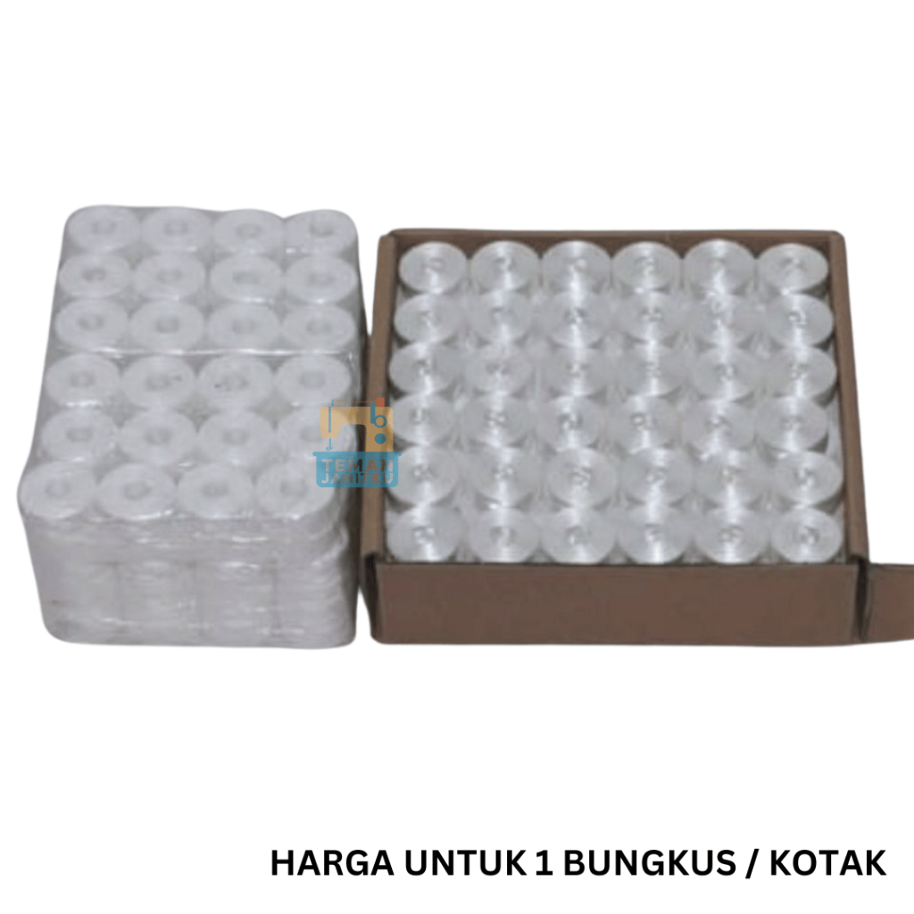 Jual BENANG SEPUL JADI / SPOOL JADI / SEKOCI JADI WARNA PUTIH MESIN ...