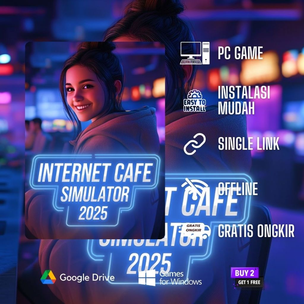 Jual Cafe Simulator 2025 Game PC Simulasi Download Game