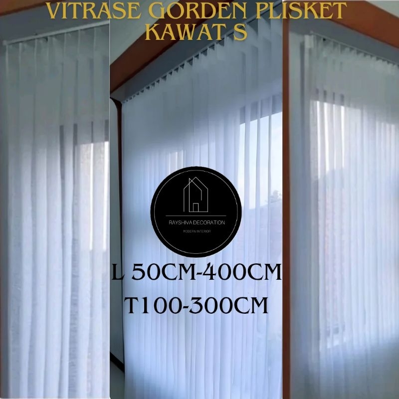 Jual VITRASE GORDEN PUTIH POLOS PREMIUM IMPORT PLISKET PENGAIT KAWAT S ...