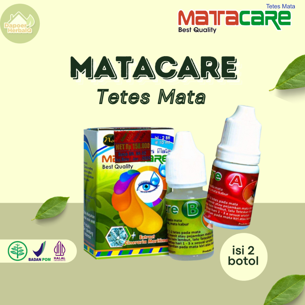 Jual TETES MATA MATACARE UNTUK MATA MINUS SILINDER DAN GLUKOMA | Shopee ...