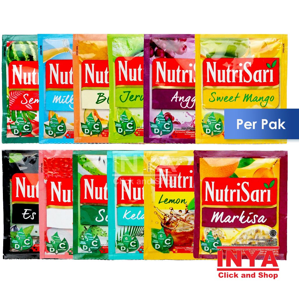 Jual NutriSari 40x13gr Pack - Minuman Serbuk - Instant Powder Drink ...