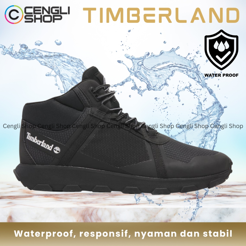 TM86 SEPATU BOOT SNEAKER TIMBERLAND PRIA ORIGINAL BOOTS SNEAKERS ASLI ORI  WATERPROOF