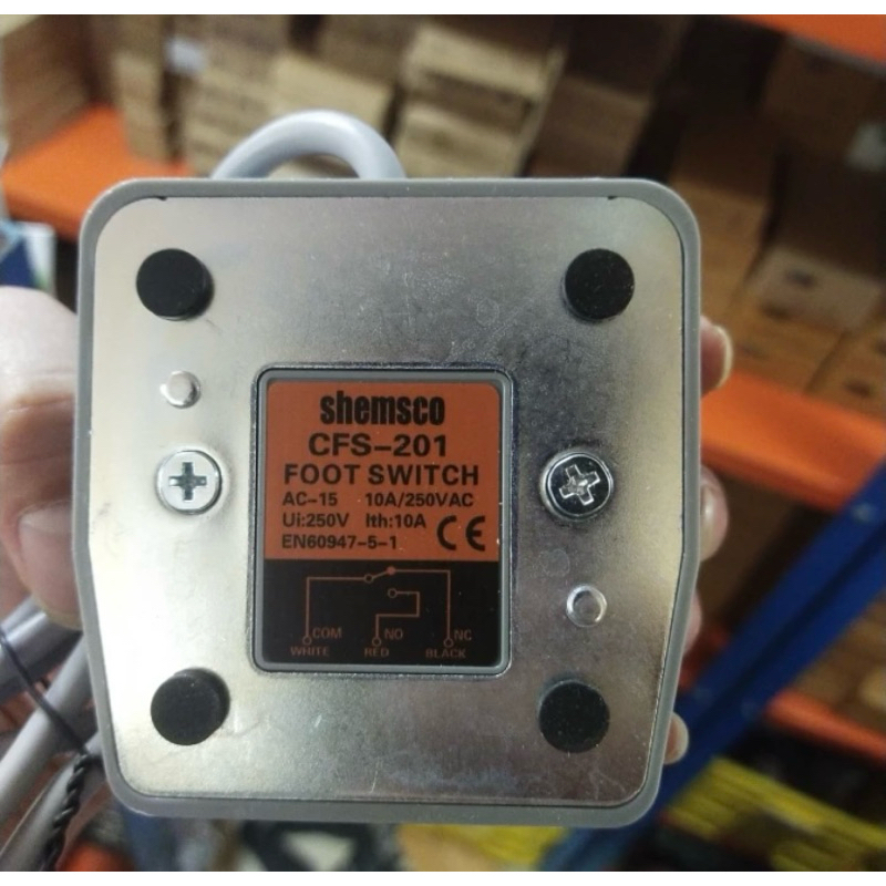 Jual FOOT SWITCH CFS-201. 15A 250VAC - SHESCO/CNTD | Shopee Indonesia