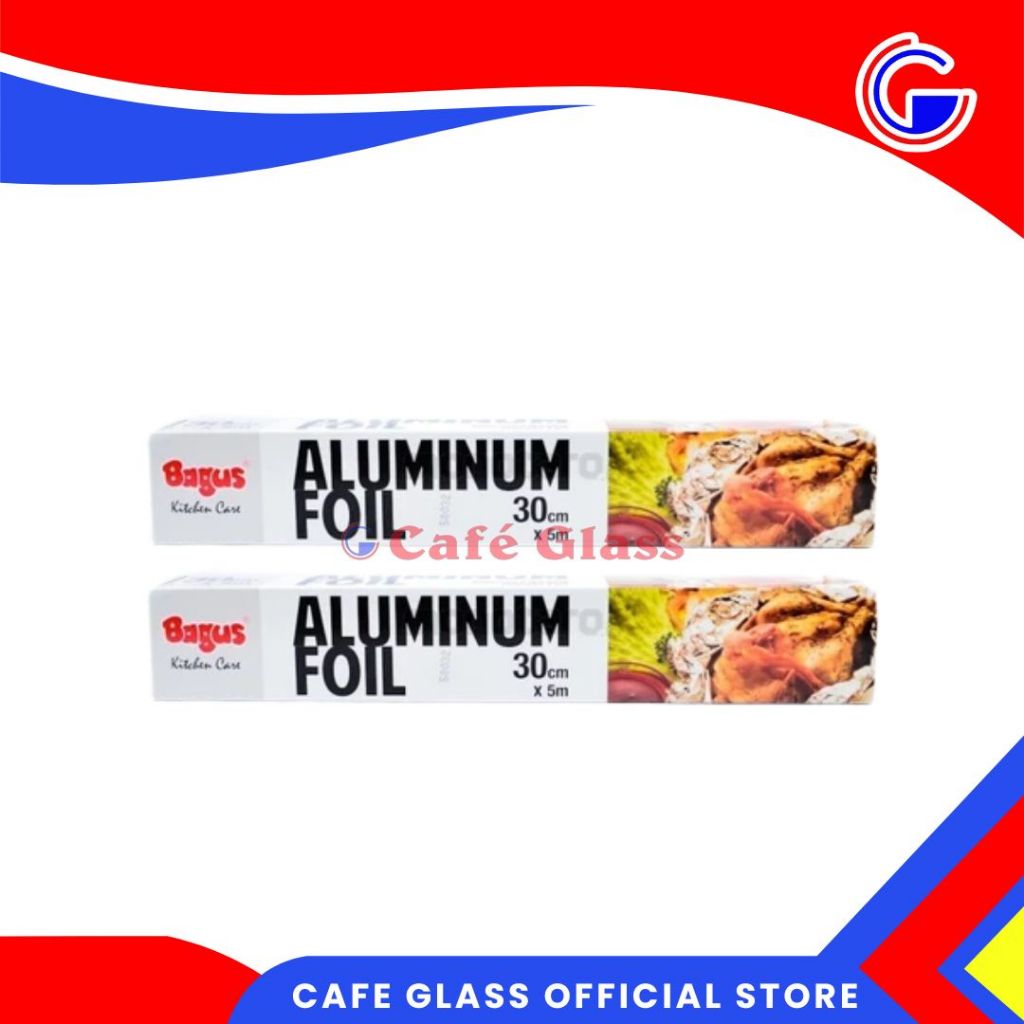 Aluminium Foil Food Grade Banyak Ukuran - Pembungkus Makanan Kedap Udara