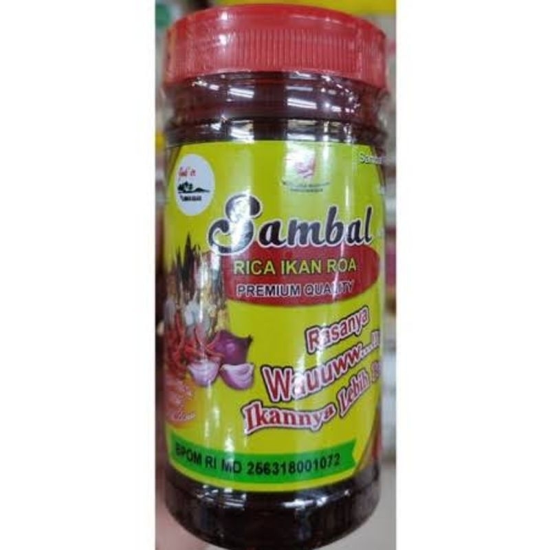 Jual Sambal Roa / Rica Roa Khas Manado / Ikan Roa 150g | Shopee Indonesia