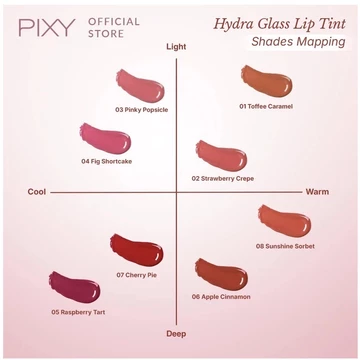 Pixy Hydra Glass Lip Tint Glossy Tahan Lama