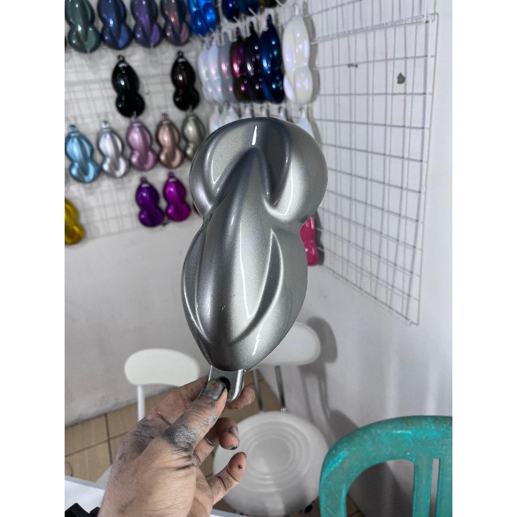 Jual Cat titanium grey bahan PU 250ml | Shopee Indonesia