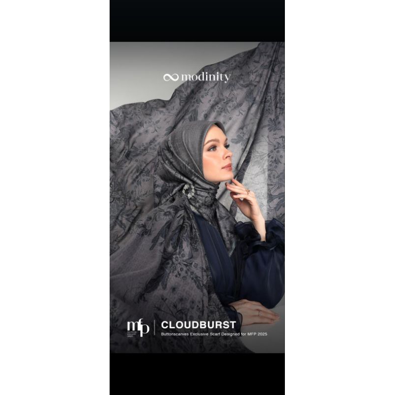 Jual Modinity Cloudburst Scarf Exclusif untuk MFP 2025 | Shopee Indonesia