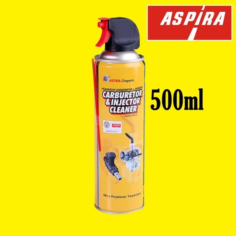 Jual ASPIRA Carburator & Injector Cleaner 500 ml | Shopee Indonesia
