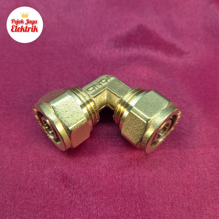 Jual Elbow Knee Air Panas Kuningan 16 MM 1/2 inch Elbow Rifeng Ripeng ...