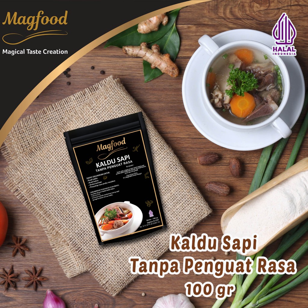 Jual Magfood Kaldu Sapi Tanpa Penguat Rasa | Shopee Indonesia