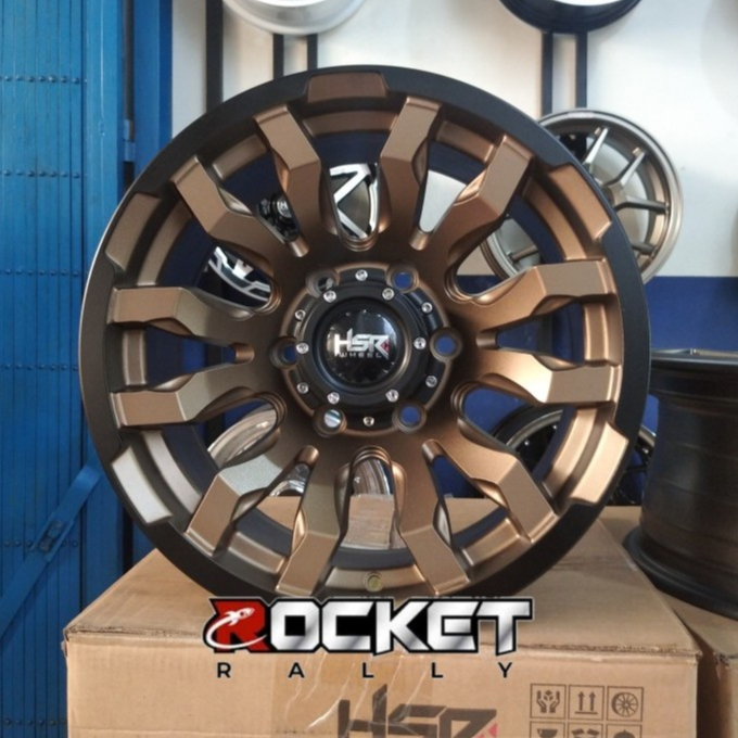 Jual Jual Velg Mobil Offroad Ring 16 HSR BURNEH Lubang 6X139,7 Lebar 8 ...