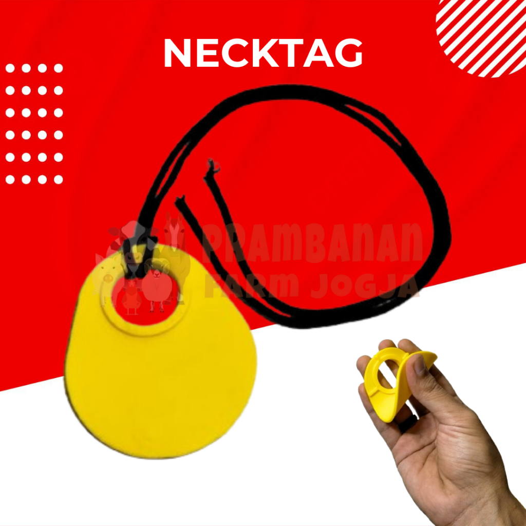 Jual Neck Tag Kalung Penanda Hewan Ternak Kambing Domba Sapi Kuda ...
