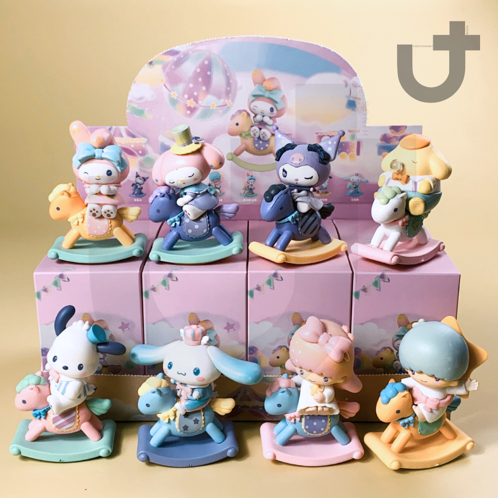 Jual Blind Box Sanrio Rocking Horse Series Blindbox Kuromi My Melody ...