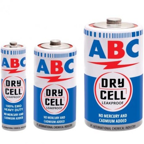 Jual Baterai/Battery/Batre ABC Biru Dry Cell R6P (AA) , R14C , R20S ...