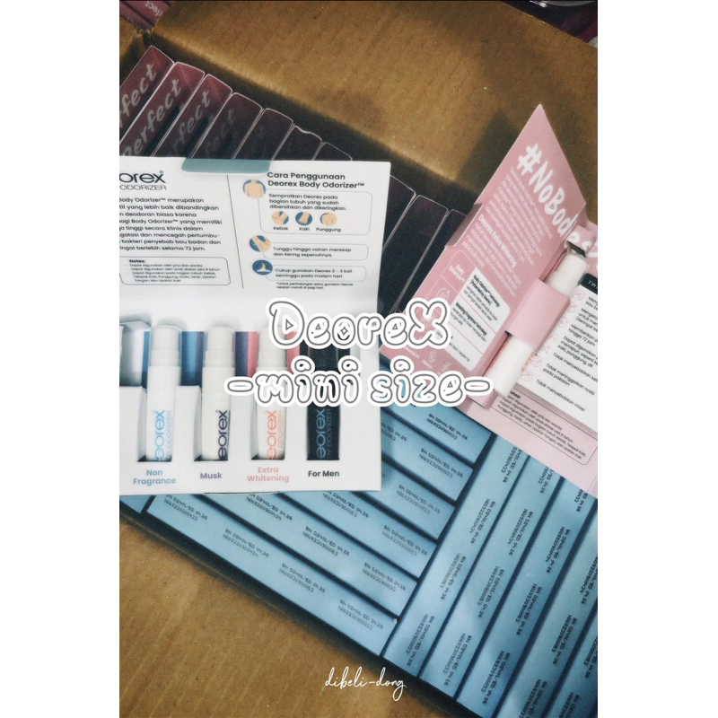 Jual DeoreX Mini Size 5ml | Shopee Indonesia