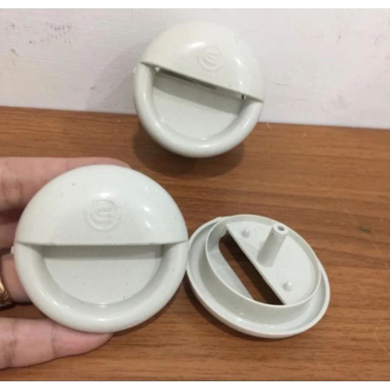 Jual handel bulat pintu kamar mandi plastik PVC handle pegangan pintu ...