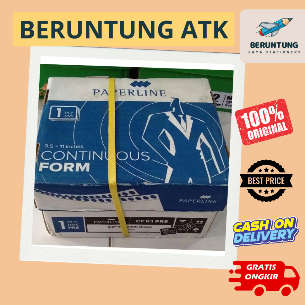Jual CONTINOUS FORM 1 PLY PRS | Shopee Indonesia